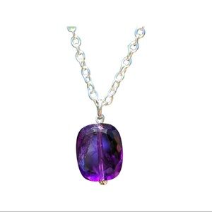 Hand Made Amethyst Necklace